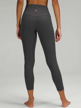 Lululemon Align Ribbed High-Rise Pant 25", Graphite Grey